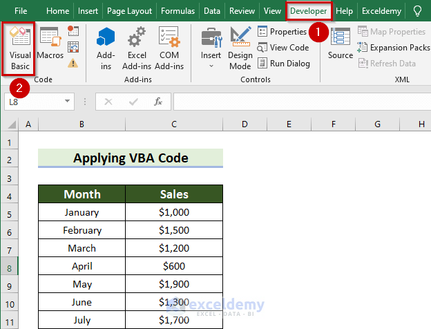 Applying VBA to Get Row Number of Current Cell in Excel
