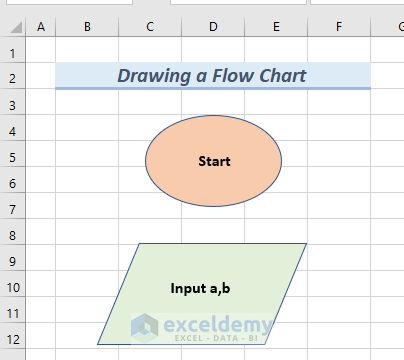 How to Draw Engineering Drawing in Excel