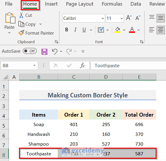Selecting Cells for Applying New Style