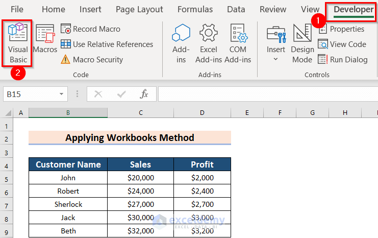Use of VBA Workbooks Method to Open Workbook from Path in Excel