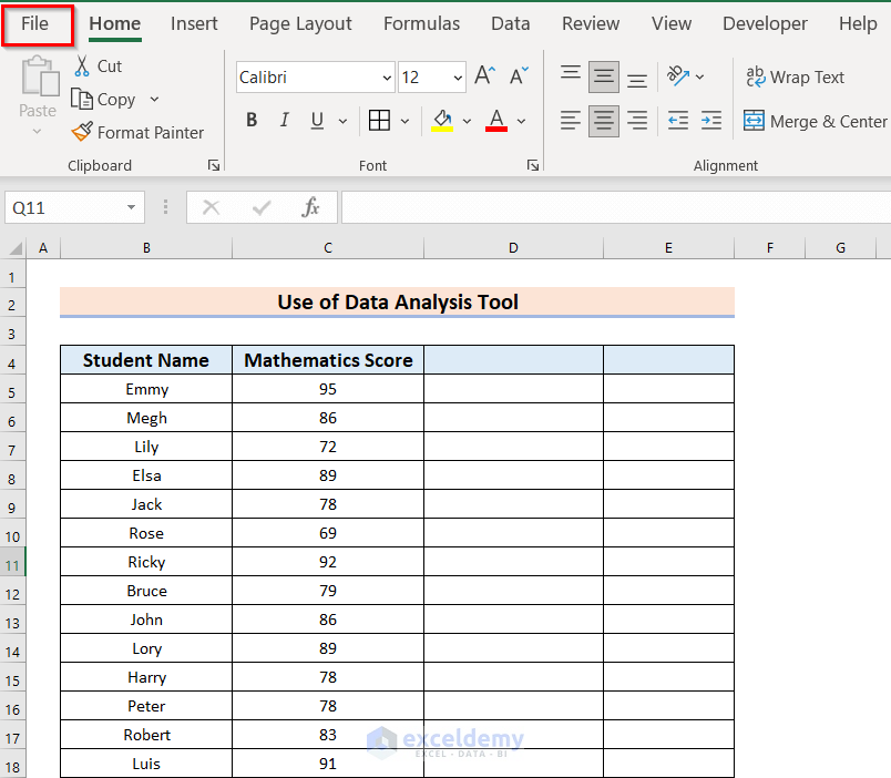 Inserting Data Analysis ToolPak to Do Descriptive Statistics in Excel