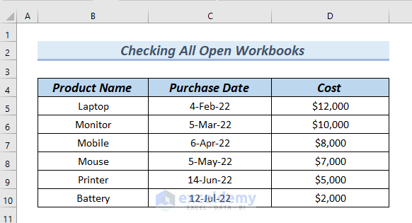Check If Workbook Is Open and Close It
