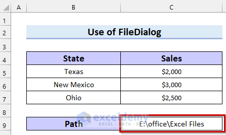 Applying Cell Reference to Open Folder and Select File