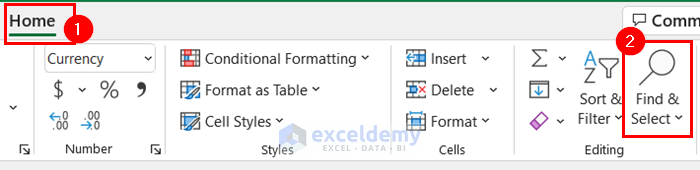 How to Change Positive Numbers to Negative in Excel Using Go to Special Command in Non-blank Cells