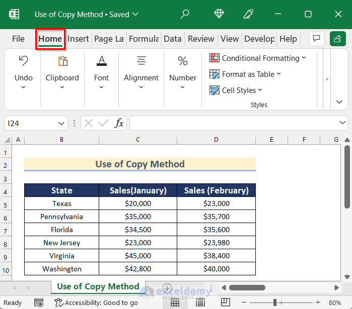 Use of Copy Method to Create New Workbook by Copying an Existing Worksheet