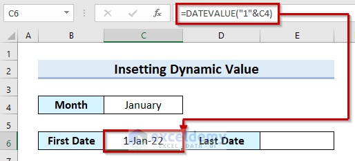 Using Relative Cell Reference to Insert Dynamic Value