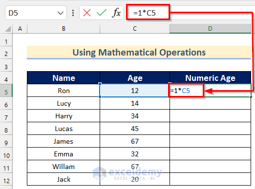 Using Mathematical Operation to Input Range Containing Non Numeric Data in Descriptive Statistics 