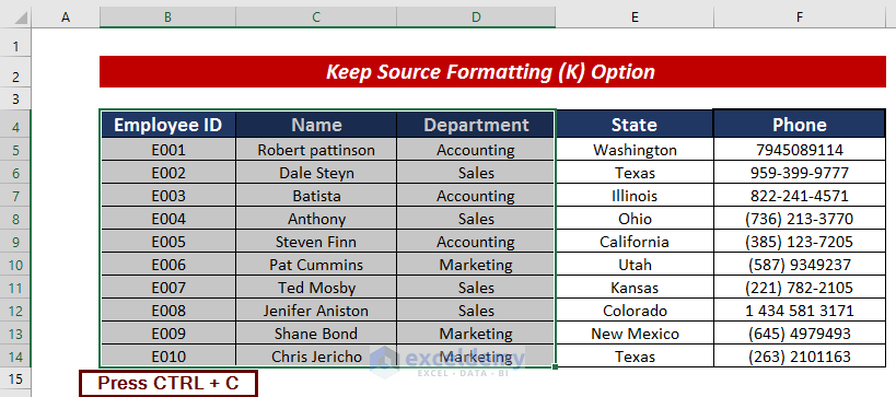 How to Keep Gridlines in Excel When Copy and Paste
