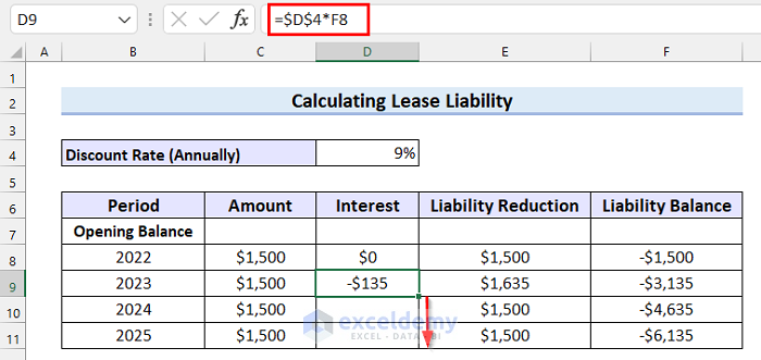 How to Calculate Lease Liability