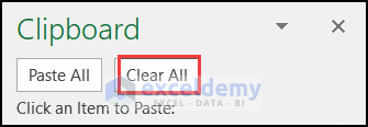 How to Clear the Clipboard in Excel