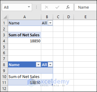 Convert Pivot Table Data into a Typical Table