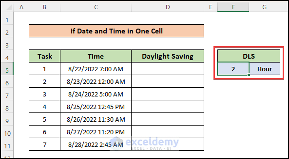 Convert Time Zone When Date and Time Are in One Cell