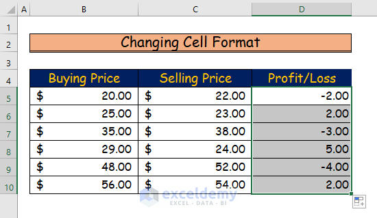 Easy Ways to Add Brackets to Negative Numbers in Excel