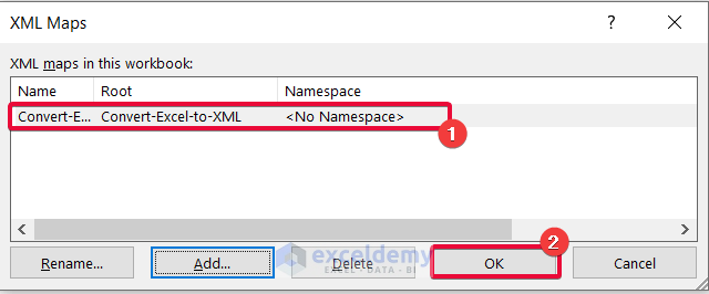 Step-by-Step Procedures to Convert Excel to XML File