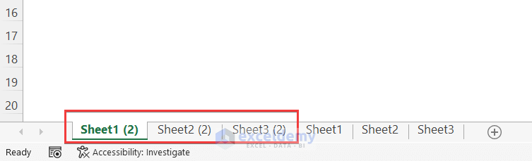 How to Create Multiple Sheets in Excel at Once