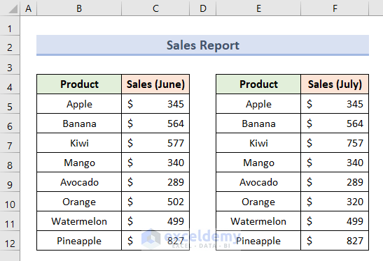 How to Do Reconciliation in Excel