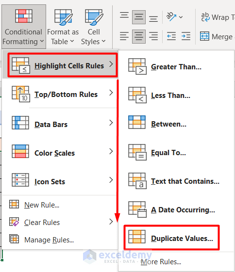 Apply Conditional Formatting to Do Reconciliation