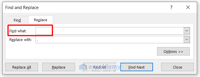 How to Replace Carriage Return in Excel