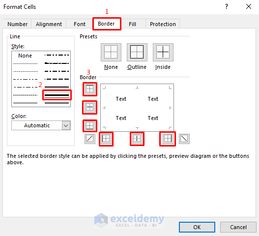 How to Make Solid Grid Lines in Excel (2 Easy Ways) - ExcelDemy
