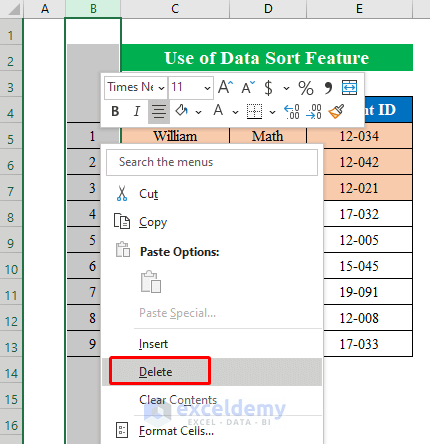 Move Multiple Rows in Excel