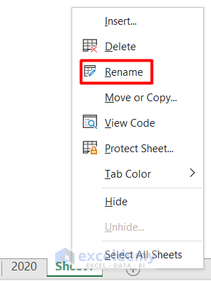 How to Format New Sheet in Excel