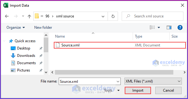 How to Open XML File in Excel for Income Tax 3