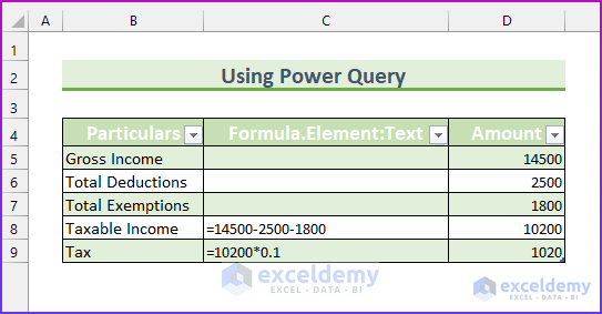 How to Open XML File in Excel for Income Tax 9