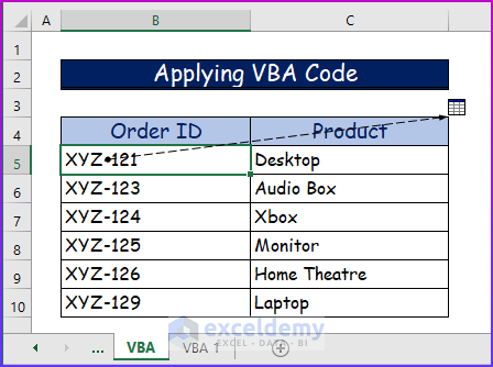 Showing Final Results for Applying VBA Code to Trace Dependents Across Sheets in Excel