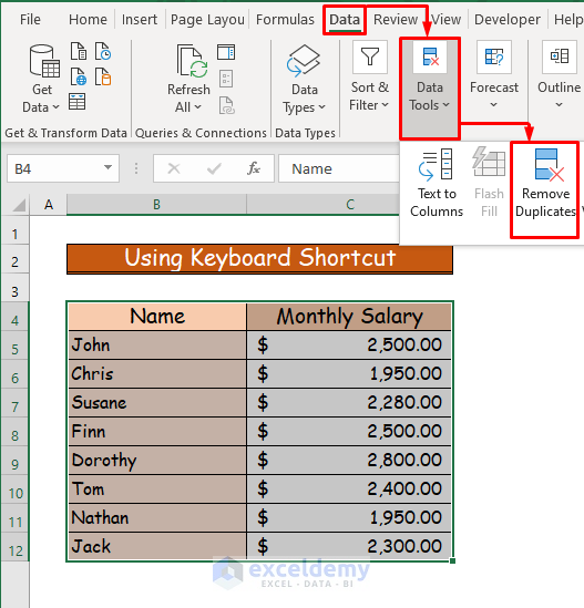 Handy Ways to Undo Remove Duplicates in Excel