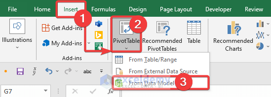 Creating Pivot Table for Showing How to Use Excel Data Model