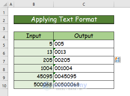 Easy Ways to Write 00 in Excel