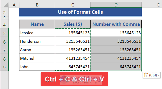 Copy and paste data data 