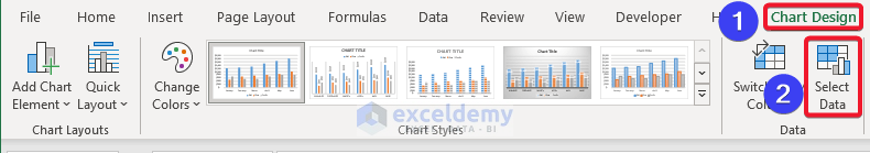 Graph customization of Excel