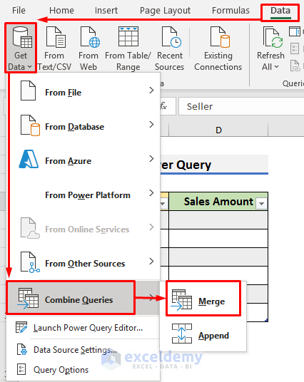 Use Excel Power Query to Join Two Tables Based on One Column