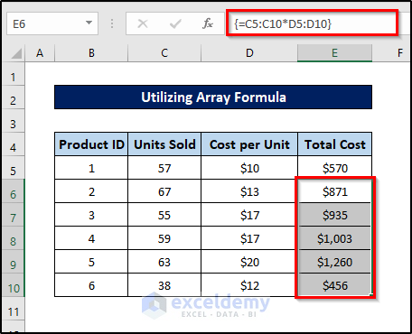 excel repeat formula for each row