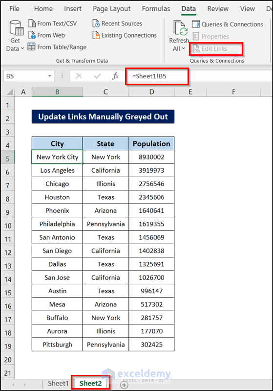 Update Excel Links Archives - ExcelDemy