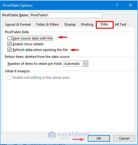 How to Protect Source Data from Being Hidden in Excel