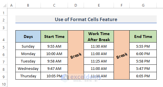 change orientation of text to 22 degrees in excel