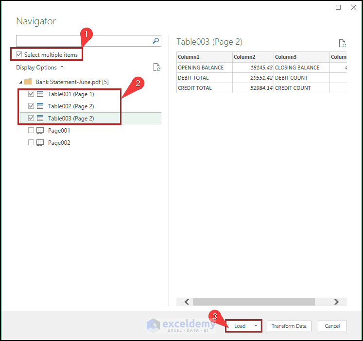 How to Convert Bank Statement Text to Excel