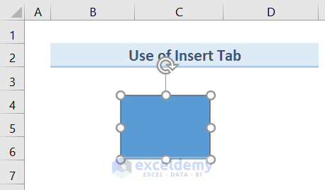 Suitable Ways to Draw Shapes in Excel