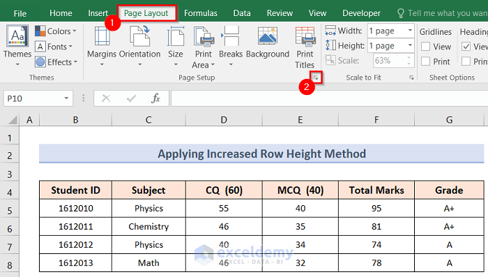 Suitable Ways to Extend Print Area in Excel