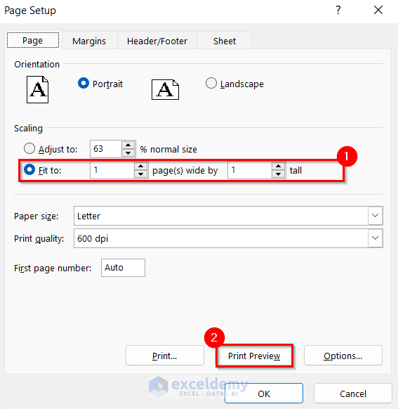 Suitable Ways to Extend Print Area in Excel