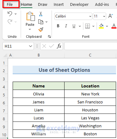 Quick Tricks to Hide Gridlines in Excel When Printing