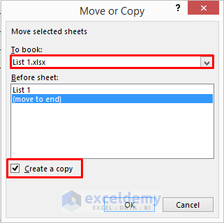 Use Sheet Tab to Insert Sheet in Excel from Another File