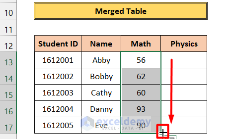 Use Combination of INDEX & MATCH Functions to Merge Datasets in Excel