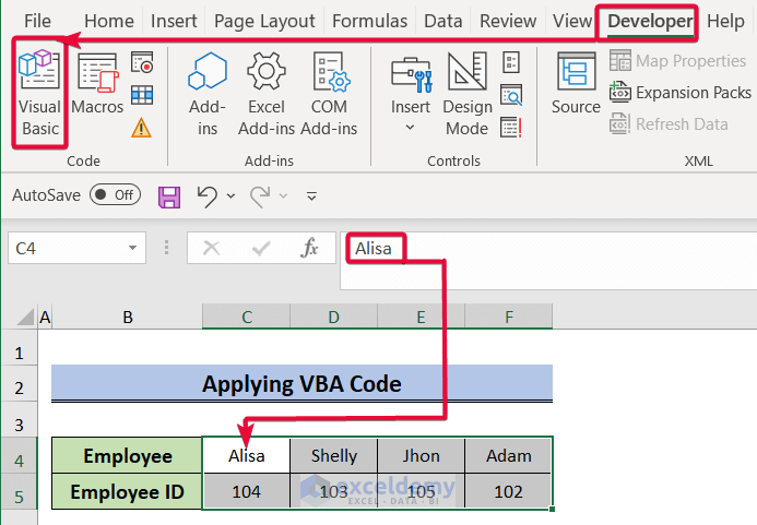 navigating visual basic tool bar to paste in reverse order in excel