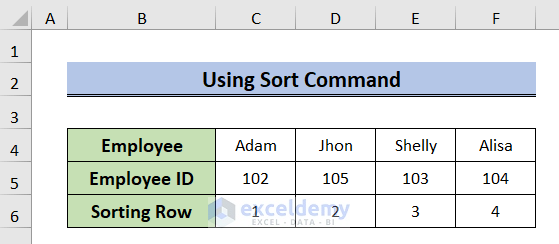 typing sorting values to paste in reverse order in excel