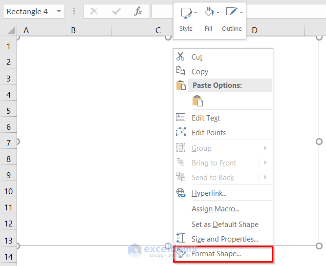 Step-by-Step Procedures to Print Background in Excel