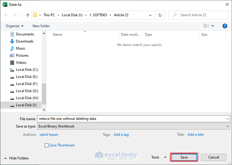 how to reduce excel file size without deleting data Using Save As Binary Format Workbook (XLSB)