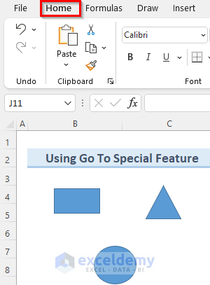 how to remove drawing tools in excel